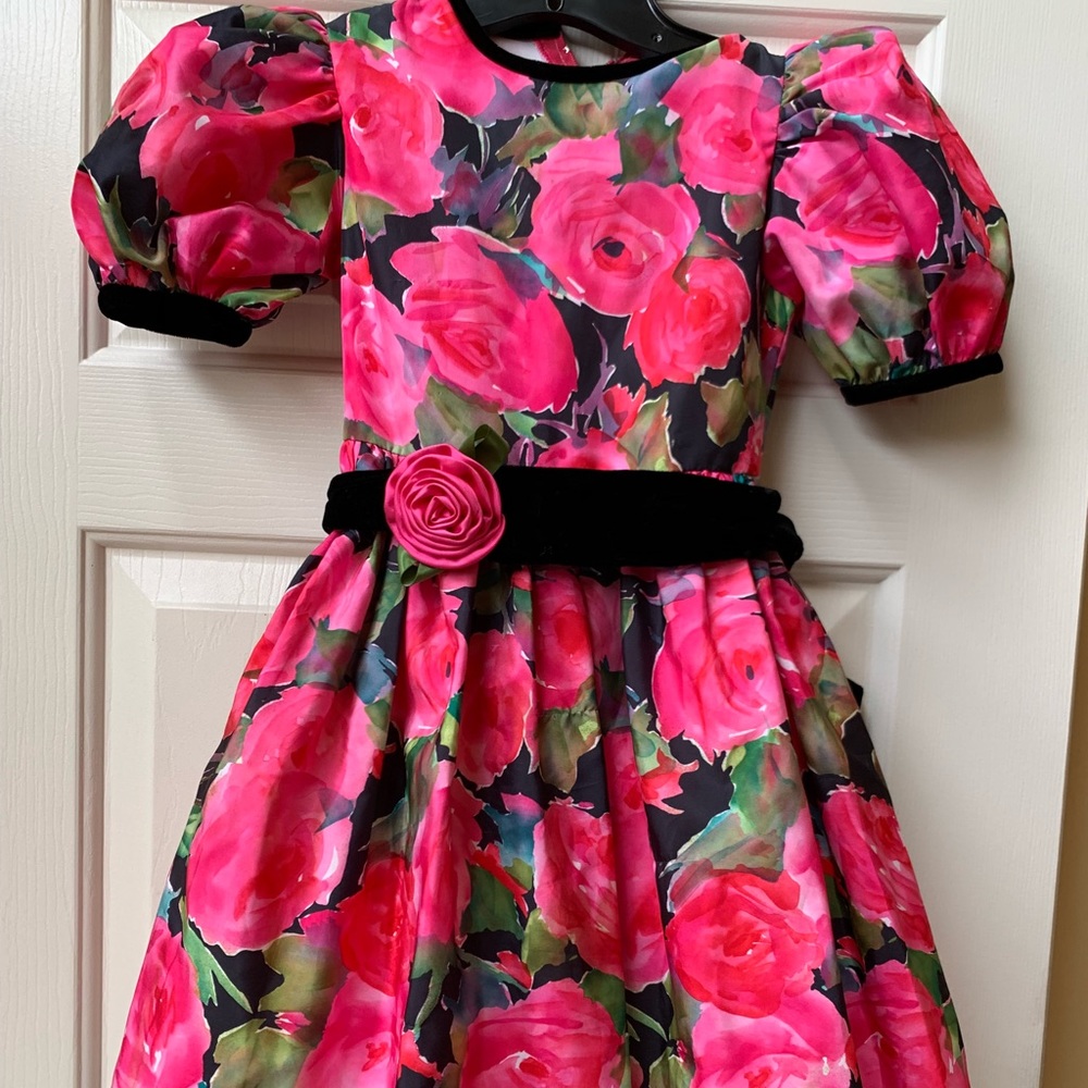 Vintage Floral Dress Size 4 Dorissa Nicole